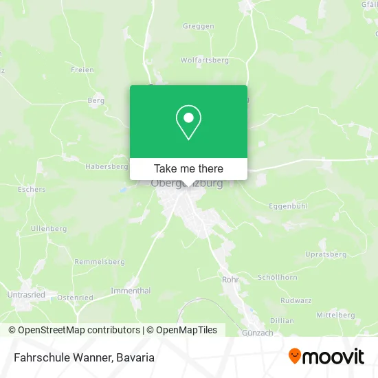 Карта Fahrschule Wanner