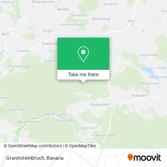 Карта Granitsteinbruch
