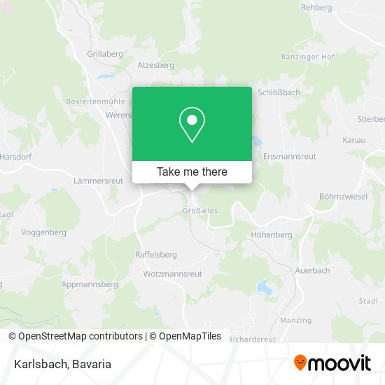 Карта Karlsbach