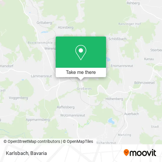 Карта Karlsbach
