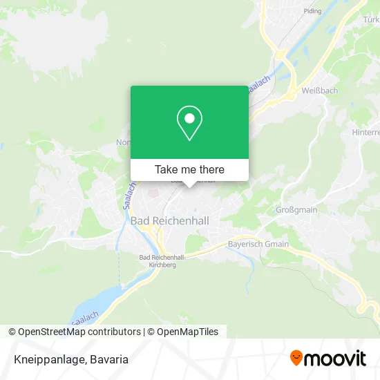 Карта Kneippanlage