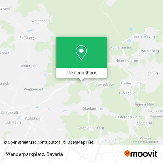Карта Wanderparkplatz