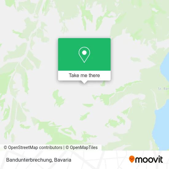 Карта Bandunterbrechung