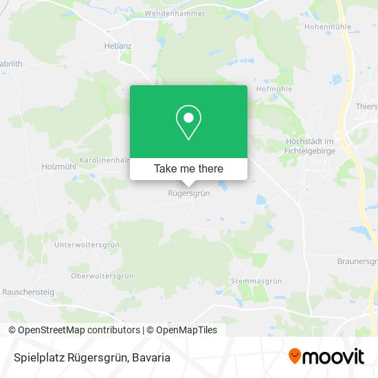 Spielplatz Rügersgrün map