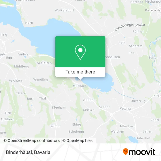 Карта Binderhäusl