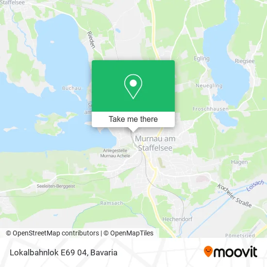 Карта Lokalbahnlok E69 04