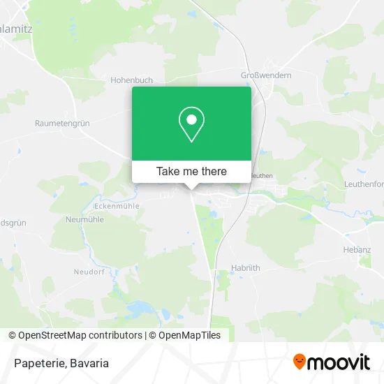 Карта Papeterie