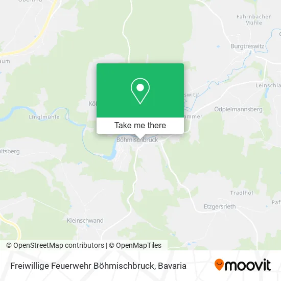 Карта Freiwillige Feuerwehr Böhmischbruck