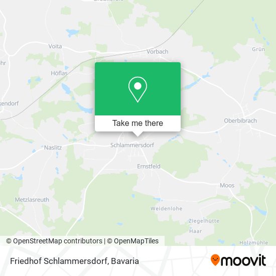 Friedhof Schlammersdorf map