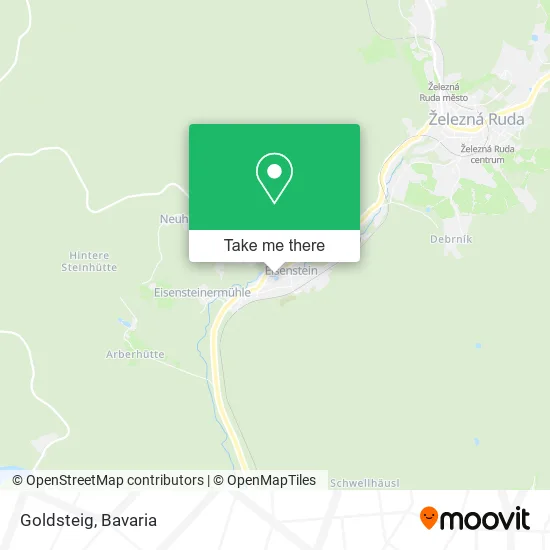 Карта Goldsteig