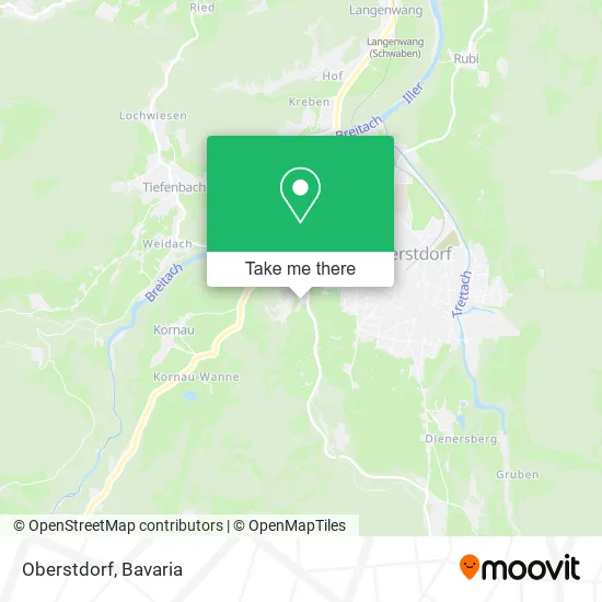 Карта Oberstdorf