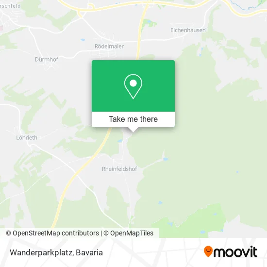 Карта Wanderparkplatz