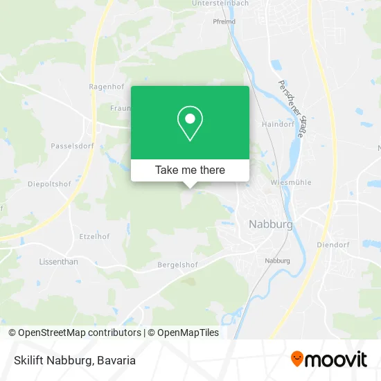 Карта Skilift Nabburg