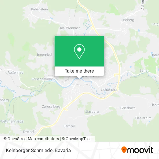 Карта Kelnberger Schmiede