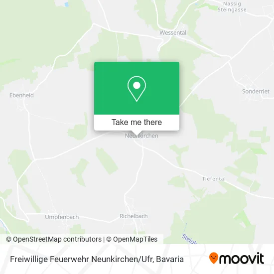 Карта Freiwillige Feuerwehr Neunkirchen / Ufr