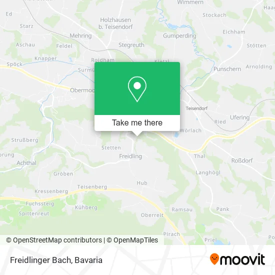 Карта Freidlinger Bach