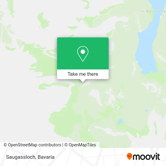 Карта Saugassloch