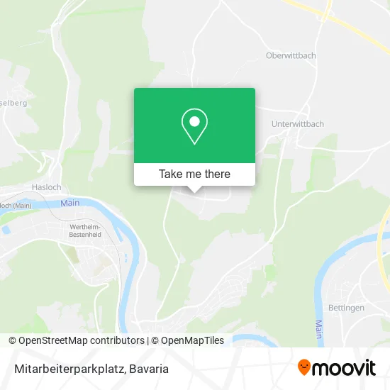 Карта Mitarbeiterparkplatz