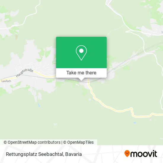 Карта Rettungsplatz Seebachtal