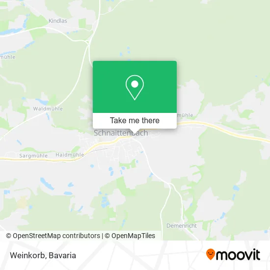 Карта Weinkorb