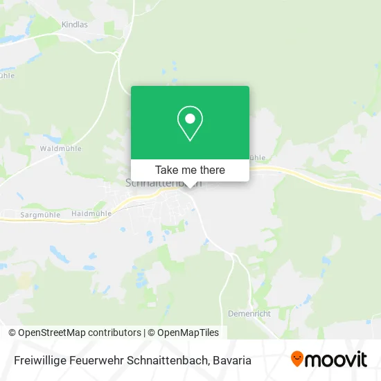 Карта Freiwillige Feuerwehr Schnaittenbach