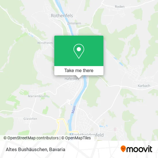 Карта Altes Bushäuschen