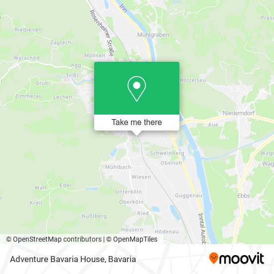 Adventure Bavaria House map