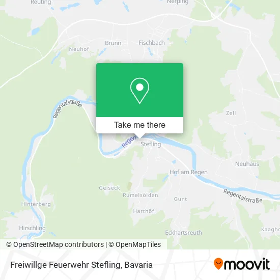 Карта Freiwillge Feuerwehr Stefling
