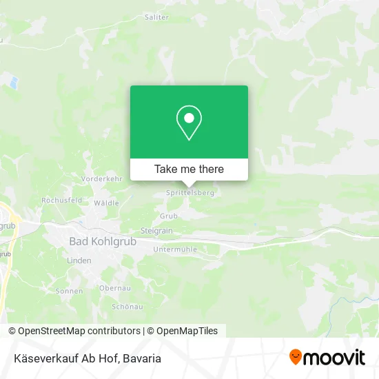 Карта Käseverkauf Ab Hof