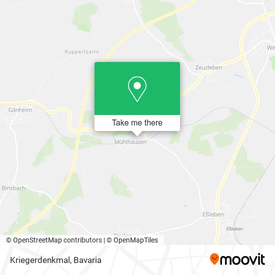 Карта Kriegerdenkmal
