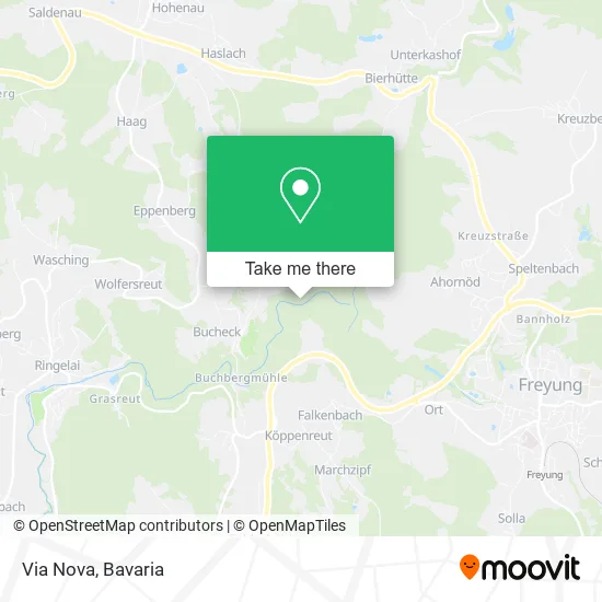 Карта Via Nova