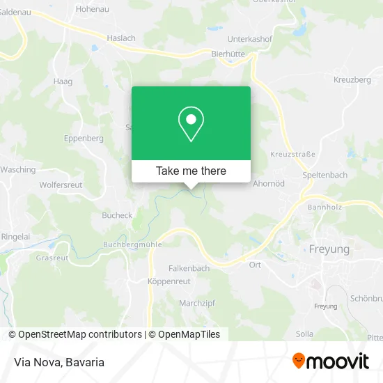 Карта Via Nova