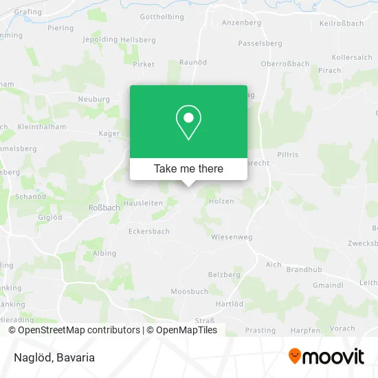 Карта Naglöd