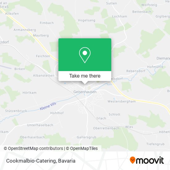 Cookmalbio-Catering map