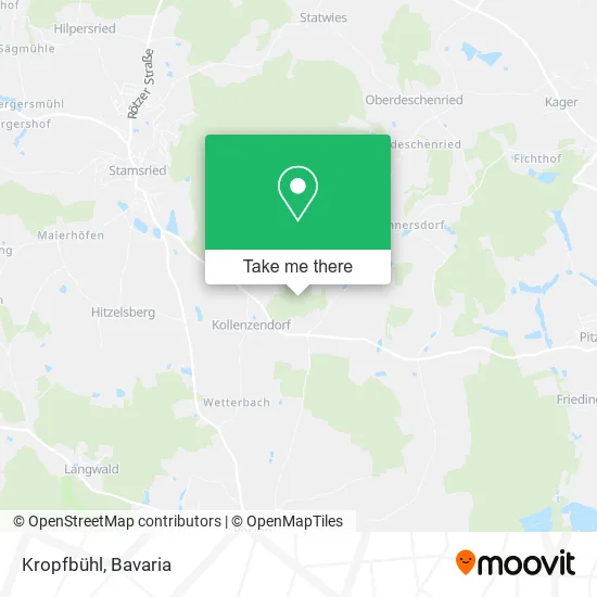 Карта Kropfbühl