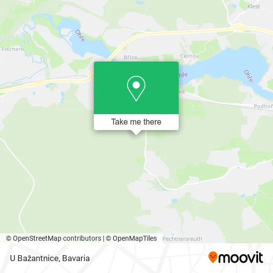 Карта U Bažantnice