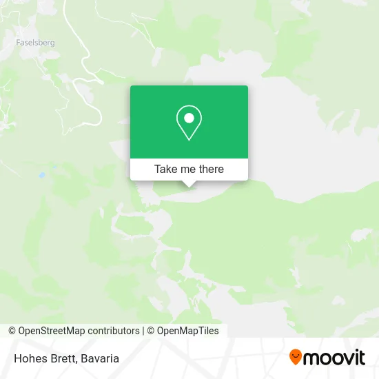 Карта Hohes Brett