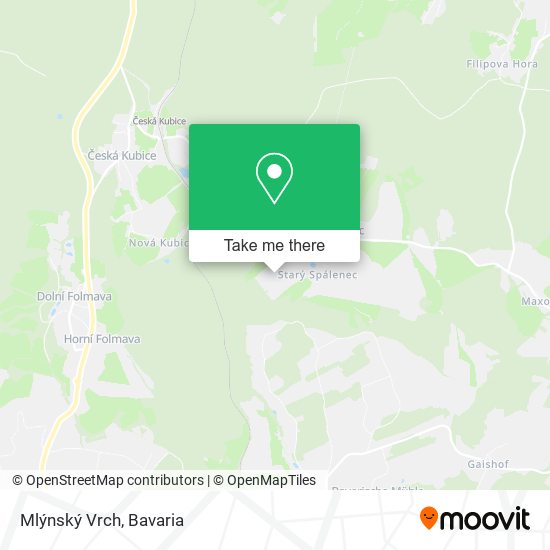 Mlýnský Vrch map