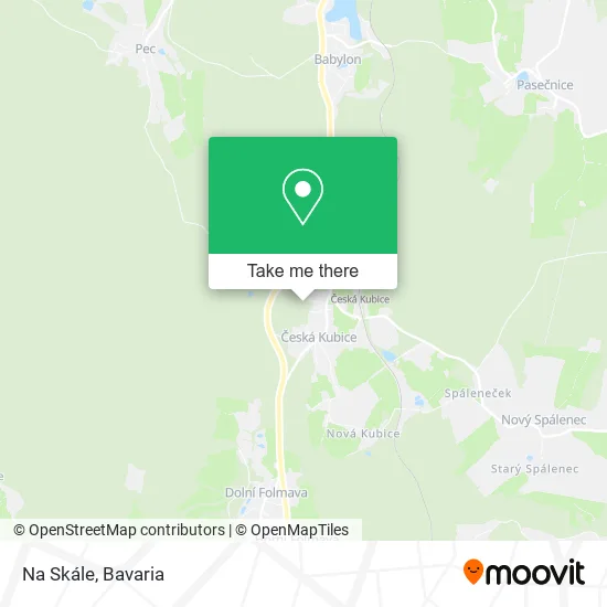 Карта Na Skále