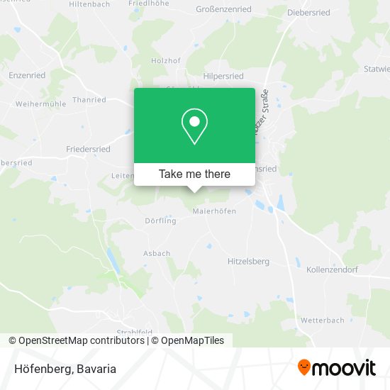 Карта Höfenberg