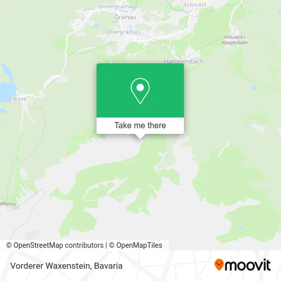 Карта Vorderer Waxenstein
