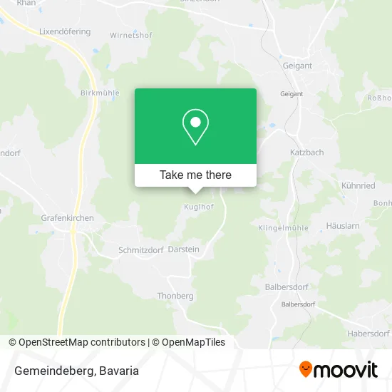 Карта Gemeindeberg