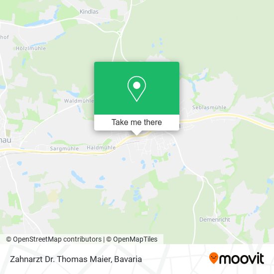 Zahnarzt Dr. Thomas Maier map