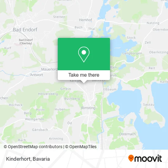 Карта Kinderhort