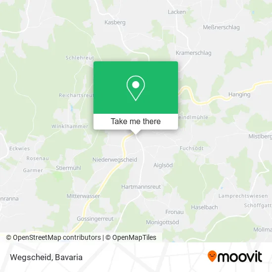 Карта Wegscheid
