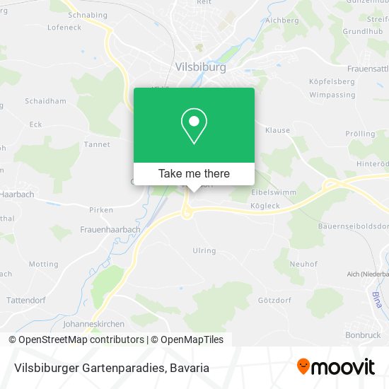 Карта Vilsbiburger Gartenparadies