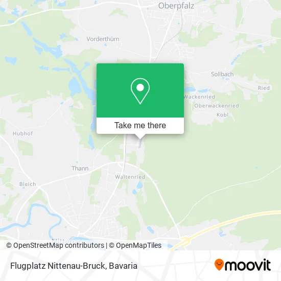 Карта Flugplatz Nittenau-Bruck