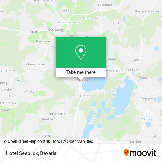 Hotel Seeblick map