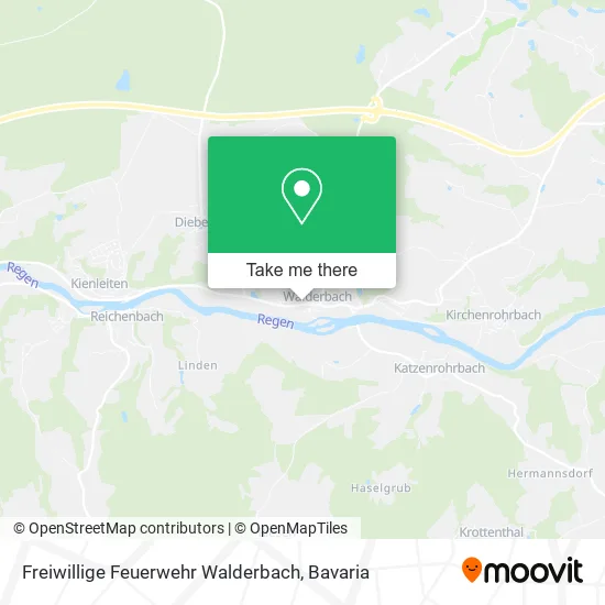 Карта Freiwillige Feuerwehr Walderbach
