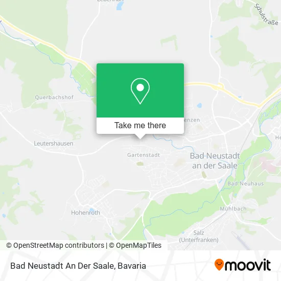 Карта Bad Neustadt An Der Saale